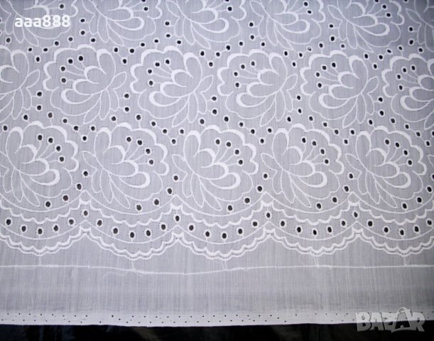 Рязана бродерия на плат памук видове, снимка 4 - Платове и дамаски - 43597540