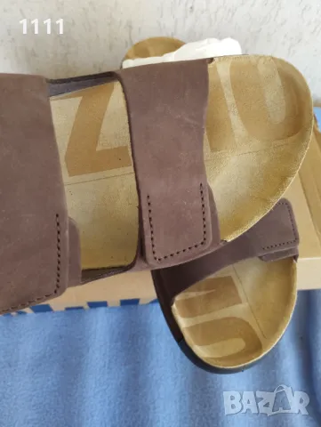 Нови мъжки чехли ecco номер 40-41., снимка 12 - Мъжки чехли - 50296975