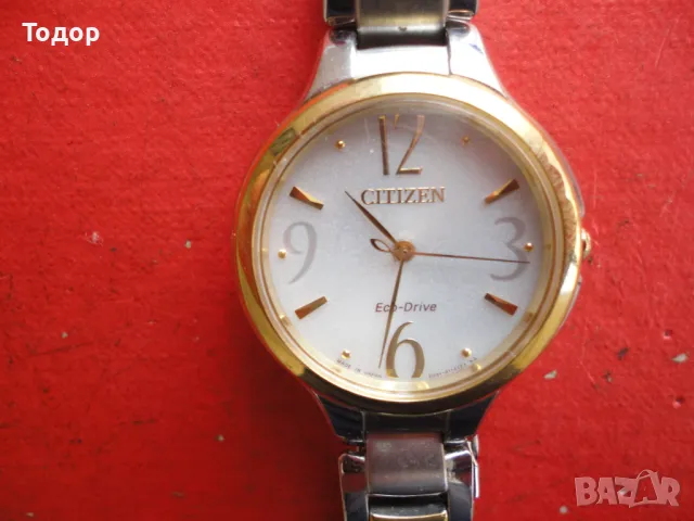 Уникален часовник Citizen Eko Drive , снимка 2 - Мъжки - 47396215