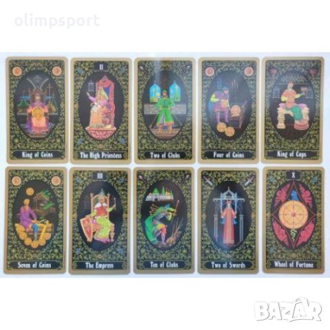 карти таро USG RUSSIAN ST. PETERSBURG  нови , снимка 2 - Карти за игра - 43938566