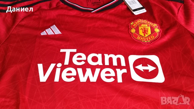 Домакински екип на Манчестър Юнайтед 2023-24, снимка 3 - Футбол - 50996027