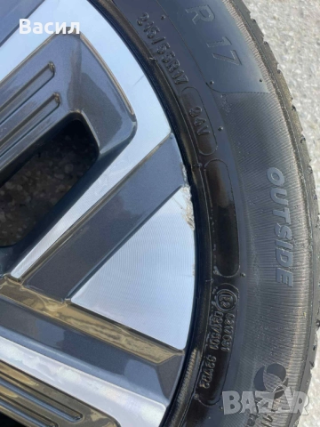 Джанти за хюндай кона електрик 2022 с вентили djanti za hyundai kona, снимка 3 - Гуми и джанти - 52299765