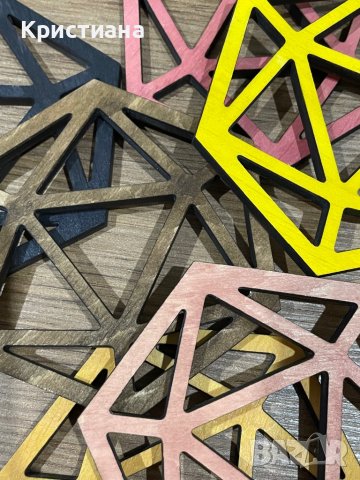 Дървени подложки за чаши, снимка 4 - Други - 37830966