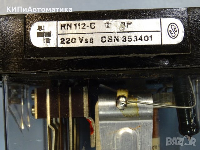 реле чешко RP701, RN112-C, RP1KB, TX11 220V 50Hz, снимка 3 - Резервни части за машини - 35491051