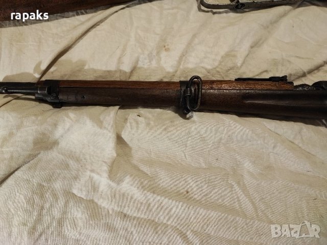 Карабина Манлихера 95, пушка.Обезопасено оръжие,

, снимка 4 - Антикварни и старинни предмети - 43869671