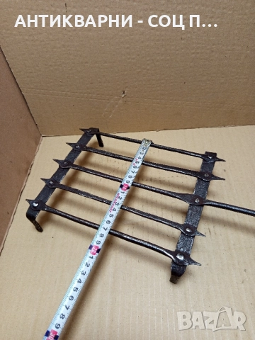 Стара Ръчно Кована Скара За Барбекю., снимка 9 - Антикварни и старинни предмети - 51645302