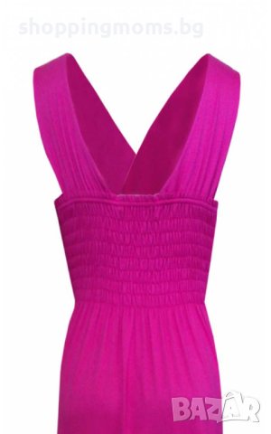 Едноцветна рокля за кърмачки и бременни - модел 0538, снимка 4 - Рокли - 43472207