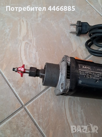Прав шлайф AEG, снимка 3 - Други инструменти - 53008666