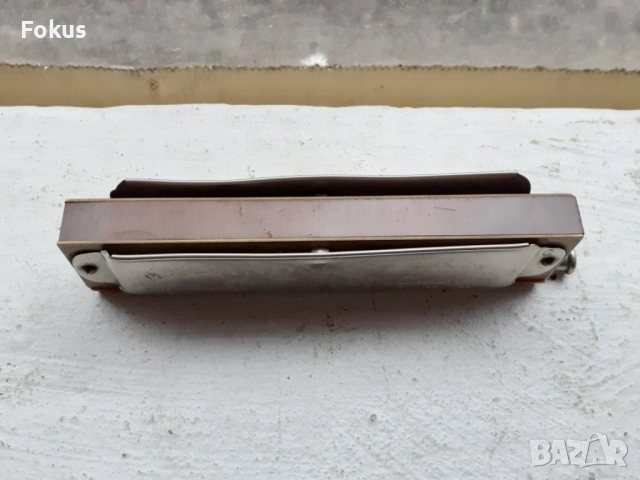 Стара колекционерска немска хармоника, снимка 3 - Антикварни и старинни предмети - 53498342