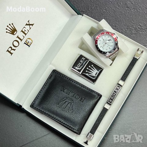 💥🆕Rolex уникални мъжки подаръчни комплекти / различни цветове🆕💥, снимка 16 - Бижутерийни комплекти - 43573552