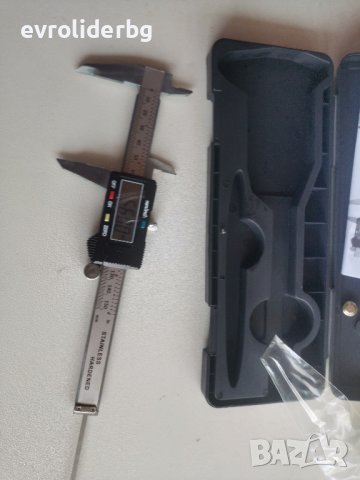 Супер Промоция!!! Метален Дигитален Шублер 150мм в Пластмасова кутия., снимка 6 - Шублери - 37514924