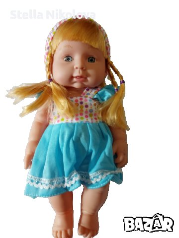 Мека гумена кукла със звуци-28см., снимка 2 - Кукли - 38304438