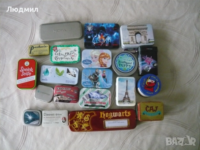 Стари метални кутии, снимка 15 - Колекции - 51495416