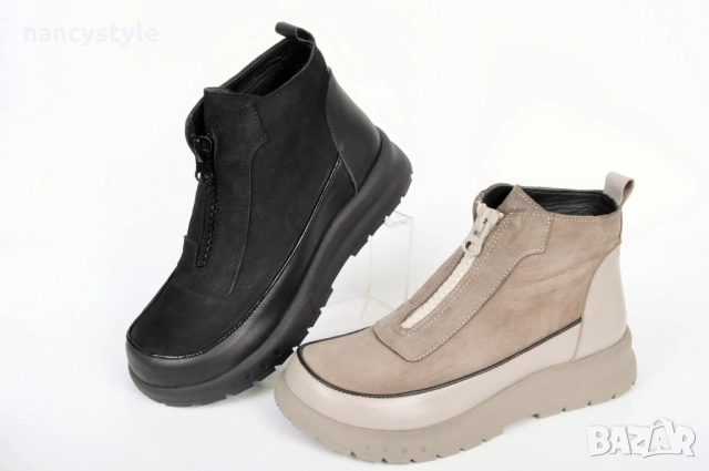 НОВО! Дамски спортни боти с цип - Два цвята