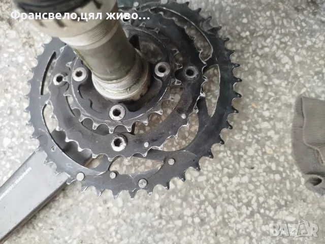 Карбонов курбел за велосипед колело sram truvativ noir, снимка 6 - Части за велосипеди - 48687001