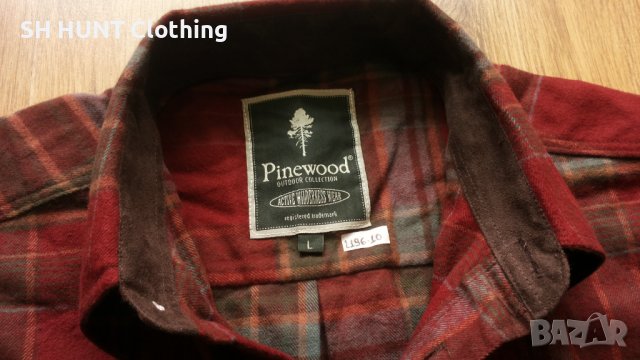 PINEWOOD Shirtt размер L за лов риза - 473, снимка 13 - Ризи - 43467284