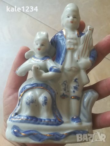 Порцеланова статуетка. Фигура. Ръчно изработена. Сувенир. Порцелан. Vintage. Hand made. Ретро., снимка 13 - Антикварни и старинни предмети - 33670750