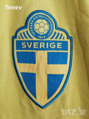 Sweden Adidas Швеция Адидас оригинална памучна тениска размер М, снимка 5 - Тениски - 37584567