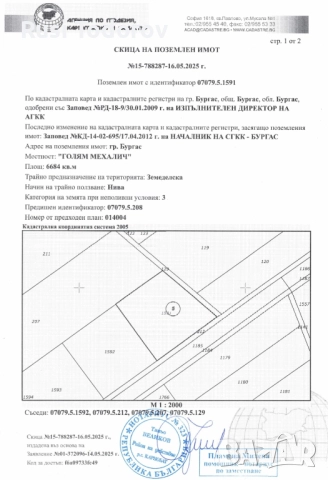 Имот 6 684 кв.м., на ТОП ЛОКАЦИЯ, с 90 метра лице на локалния път от ”Джъмбо” за ”Лукойл Бургас”