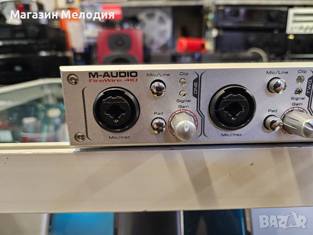 M-Audio FireWire 410 4-входов / 10-изходов FireWire мобилен интерфейс за запис, снимка 3 - Други - 52640210