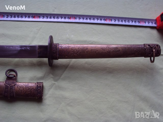 Японски меч нихонто 4 катана острие сабя ятаган, снимка 7 - Други ценни предмети - 39579096