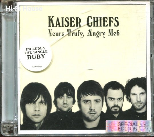 Kaiser Chiefs-Yours Truly. Angry Mob, снимка 1 - CD дискове - 37449489