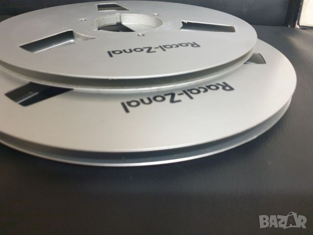 26,5см 10,5" празни алуминиеви магнетофонни ролки Rocal-Zonal. В много добро състояние. Комплекта за, снимка 4 - Други - 39726951