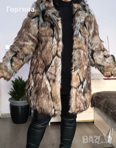 Голямо Палто с косъм