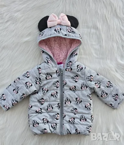 Детско яке Мини Маус размер 12 месеца , снимка 3 - Бебешки якета и елеци - 48420608