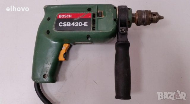 Бормашина ударна BOSCH CSB 420-E, снимка 2 - Бормашини - 28093413
