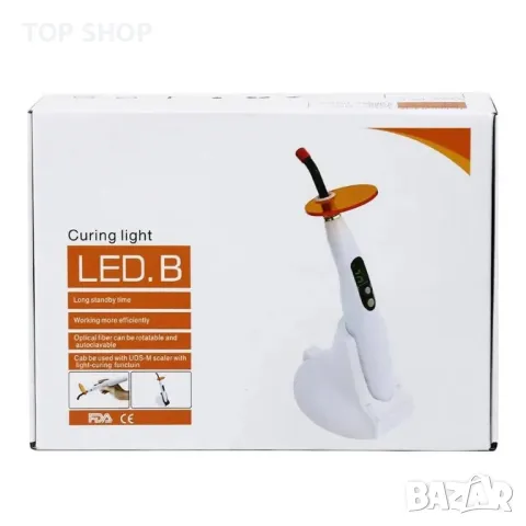 Безжична фотополимерна лампа Woodpecker LED B, снимка 2 - Стоматология - 49157846