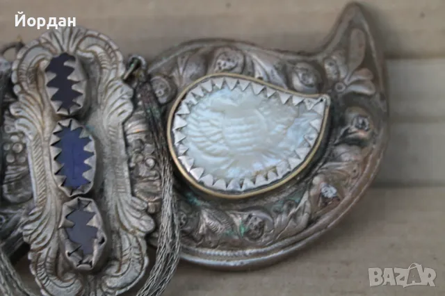 Сребърни възрожденски пафти, снимка 10 - Антикварни и старинни предмети - 47882358