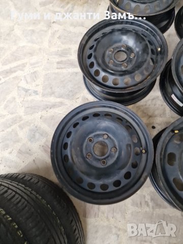 Джанти 5х100 и 5х112 15 цола железни джанти.Замъка Ямбол, снимка 3 - Гуми и джанти - 43139261