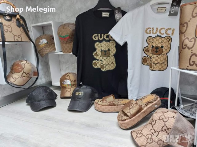 Gucci дамска тениска памук , снимка 3 - Тениски - 43438808