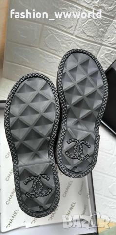 Гумени ботуши Chanel реплика 38, снимка 2 - Дамски ботуши - 52106952