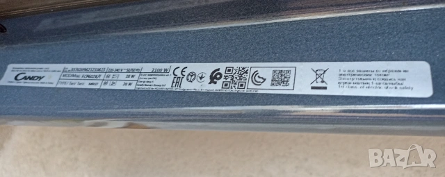Фурна за вграждане Candy, снимка 2 - Печки, фурни - 53602260