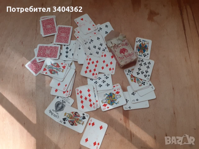 Стари мини колекционерски карти за игра Little Duke, снимка 2 - Антикварни и старинни предмети - 51108960