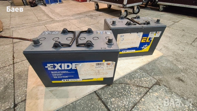 Тягови акумулатори 85 Ah EXIDE 2 бр., снимка 2 - Части - 53381414