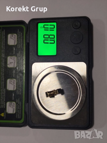 Златна мъжка обеца 14к, снимка 3 - Обеци - 52901295