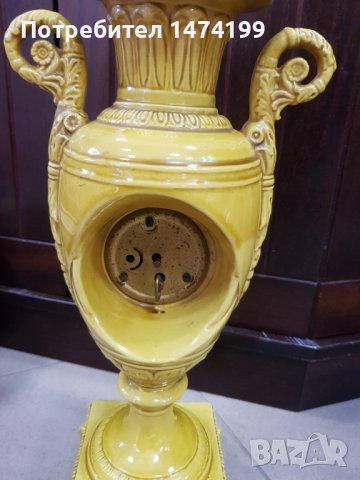 Старинен порцеланов настолен часовник Mercedes, снимка 7 - Други стоки за дома - 36968257