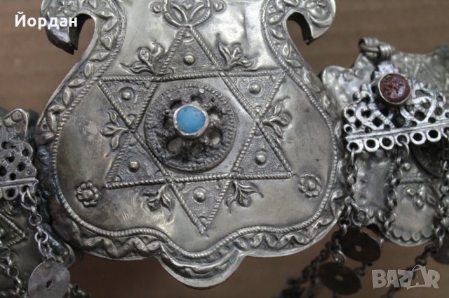Сребърни пафти Възрожденски накит , снимка 6 - Антикварни и старинни предмети - 34988589