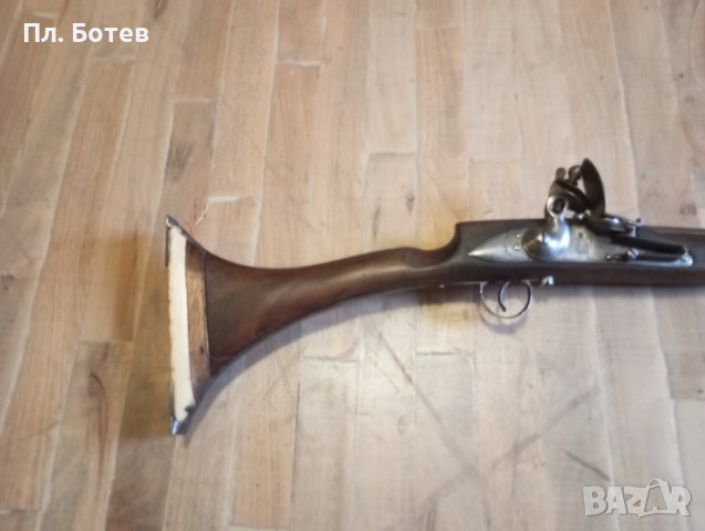 Стара кремъчна пушка , снимка 5 - Антикварни и старинни предмети - 43389811