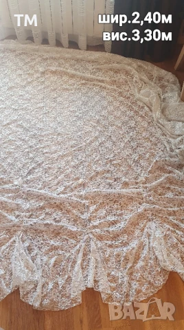 Три красиви тюлени пердета, 25лв/бр