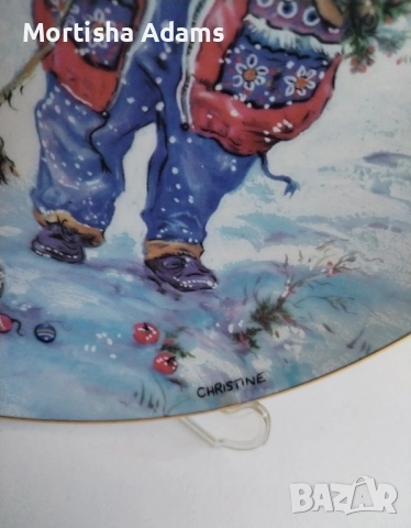 Колекционерска чиния The Leonardo Collection , снимка 4 - Колекции - 52263060