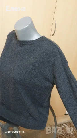 Пуловер VINCE. 30%кашмир70%вълна, 100 коприна. размер S. , снимка 6 - Блузи с дълъг ръкав и пуловери - 49274741
