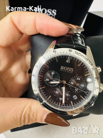 Оригинален мъжки часовник Boss, снимка 7 - Мъжки - 52818390