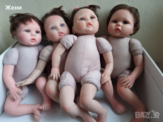 💖Реалистични винилови кукли бебе Реборн Reborn