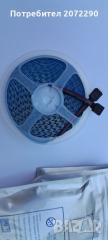 RGB Led лента . РГБ лента 24 волта ,Всички цветове ,140 диода на 1 м, снимка 4 - Други - 43446049