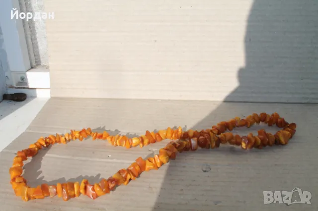 Колие от натурален Балтийски кехлибар