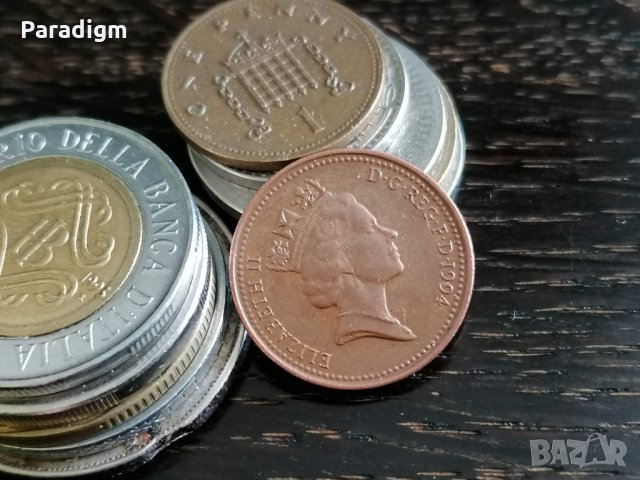 Монета - Великобритания - 1 пени | 1994г., снимка 2 - Нумизматика и бонистика - 32540971